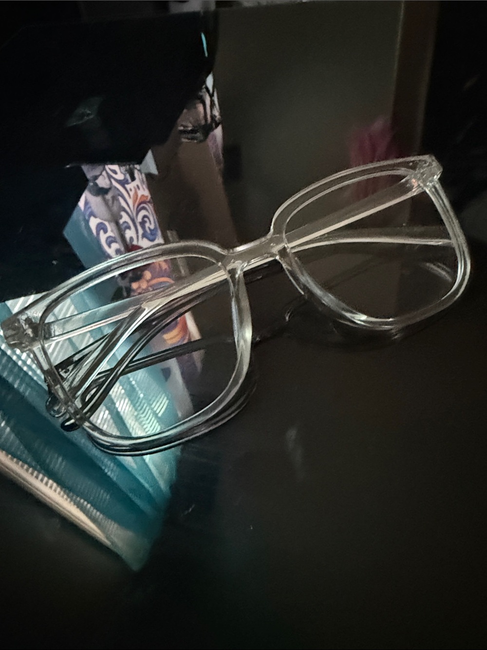 Clear Transparent blue light glasses